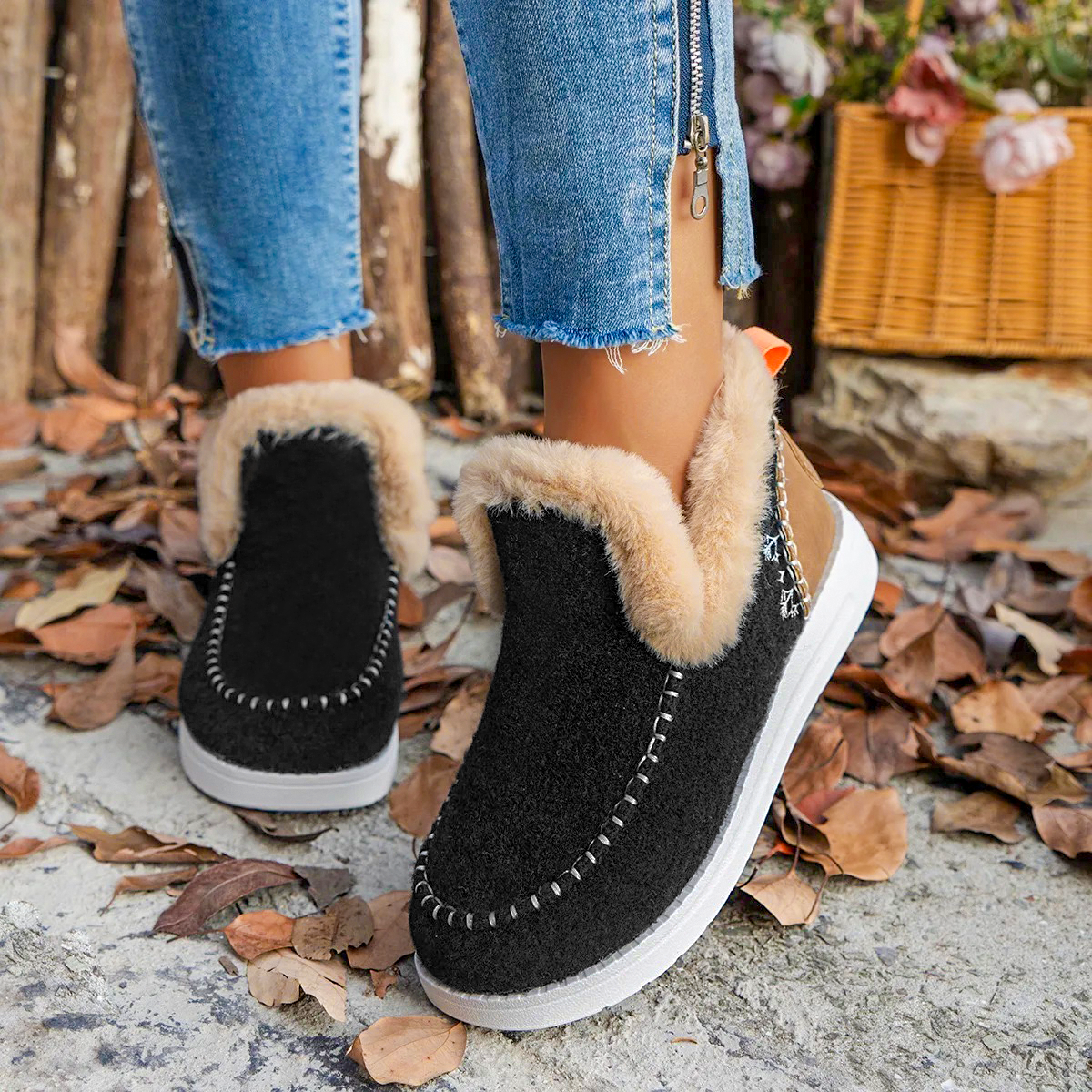 Fleece Bloom Boots
