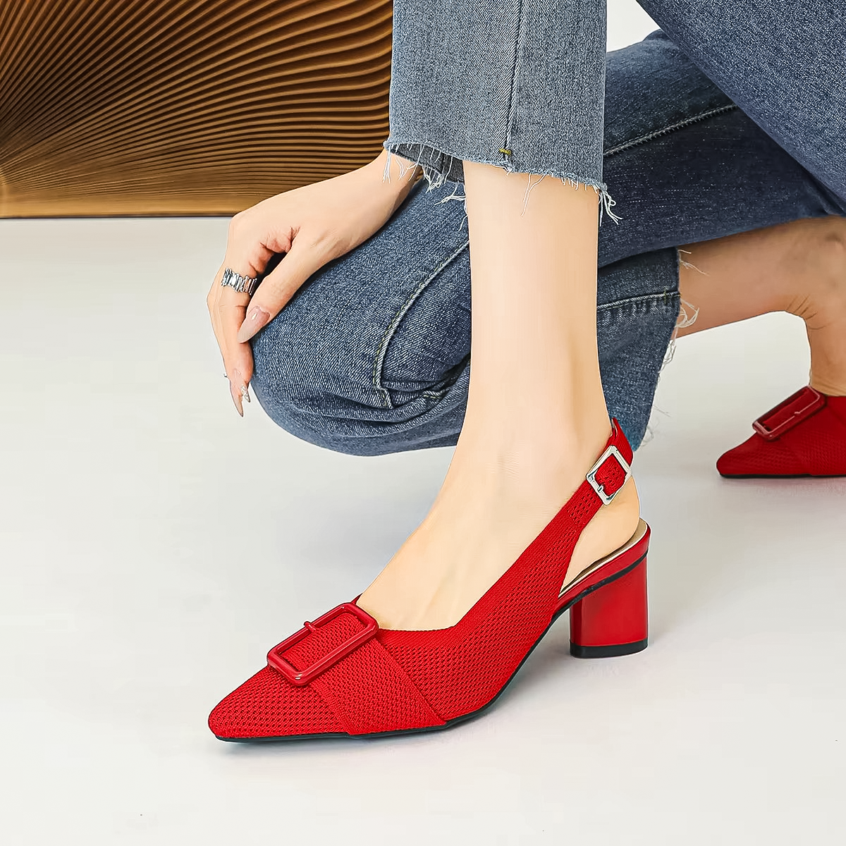 Chic-Buckle-Sandals